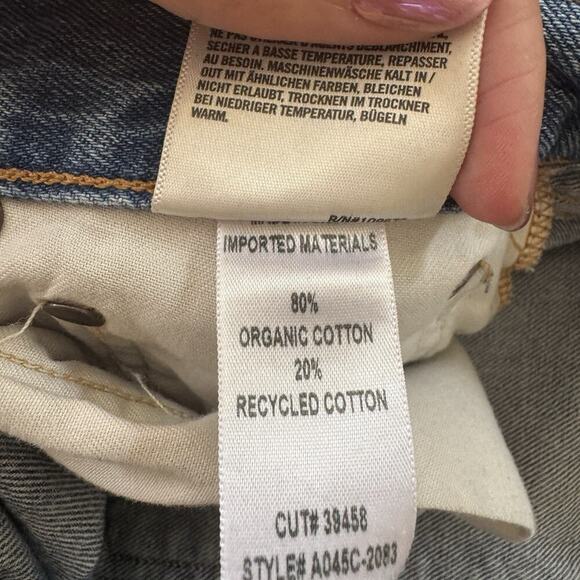 AGOLDE Jamie High Rise Straight Classic Jeans in Dakota A045C 2083 Size 26 - Picture 7 of 7